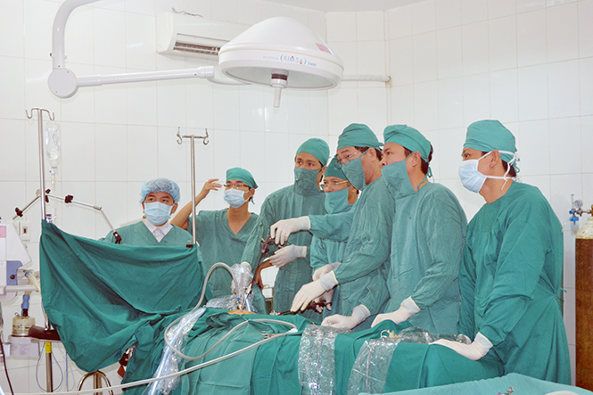 Chuyển giao công nghệ của Bệnh viện hữu nghị Việt Nam-Cu Ba  Đồng Hới theo Đề án 1816 tại Bệnh viện đa khoa huyện Bố Trạch.