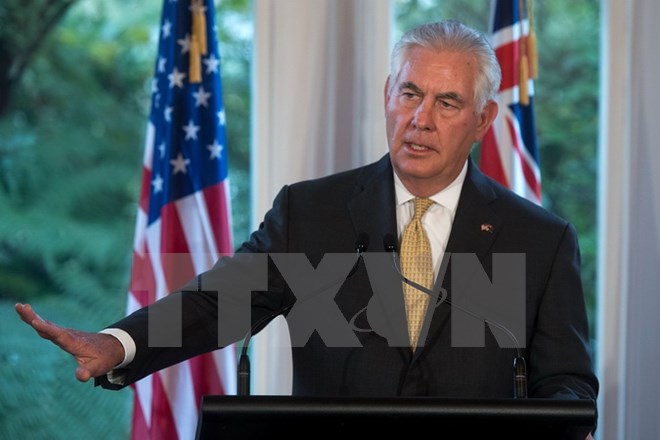 Ngoại trưởng Rex Tillerson. (Nguồn: AFP/TTXVN)