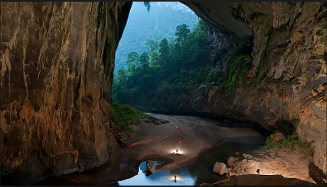 Sơn Đoòng - hang động lớn nhất thế giới là viên ngọc quý của du lịch Quảng Bình.