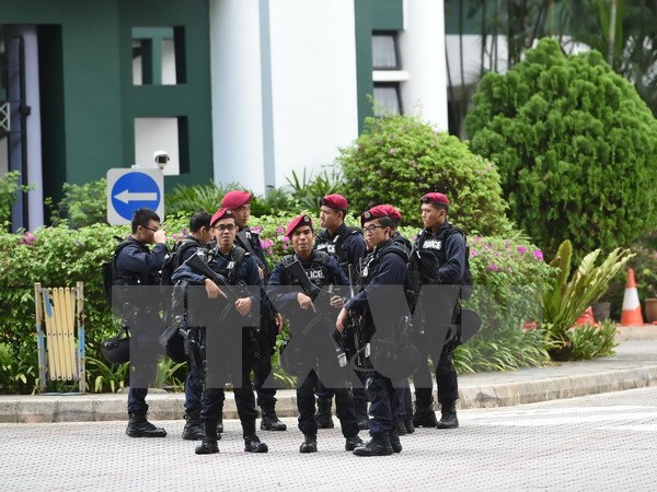Cảnh sát Singapore. Ảnh minh họa. (Nguồn: AFP/ TTXVN)