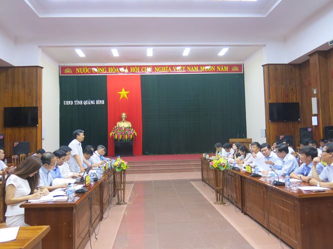 Đồng chí Nguyễn Trọng Thừa, Thứ trưởng Bộ Nội vụ, Phó Trưởng Ban chỉ đạo CCHC của Chính phủ phát biểu kết luận tại buổi làm việc