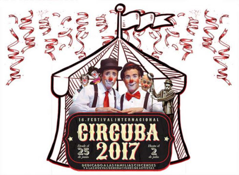 Poster Liên hoan xiếc quốc tế Cuba Circuba 2017