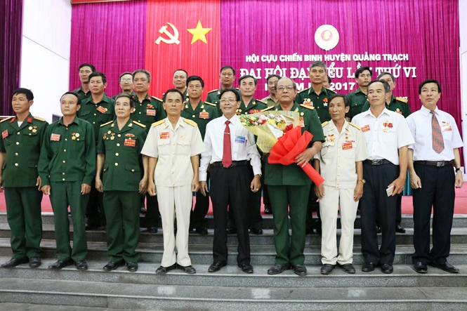  Ban Chấp hành Hội cựu chiến binh huyện Quảng Trạch khóa VI, nhiệm kỳ 2017 - 2022  
