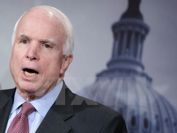 Thượng nghị sỹ John McCain. (Nguồn: AFP/TTXVN)