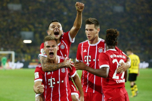  Bayern Munich và Dortmund đã tạo ra màn so tài hấp dẫn. (Ảnh: Getty)