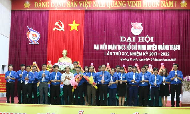  Ban Chấp hành Đoàn TNCS Hồ Chí Minh huyện Quảng Trạch lần thứ XIX, nhiệm kỳ 2017 - 2022
