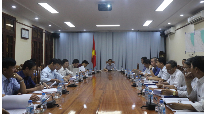 Đồng chí Nguyễn Xuân Quang yêu cầu trong quy hoạch cần tính toán kĩ đến vấn đề môi trường.