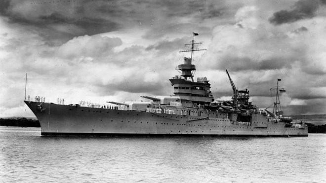 Tàu USS Indianapolis năm 1937. (Nguồn: U.S. Navy)