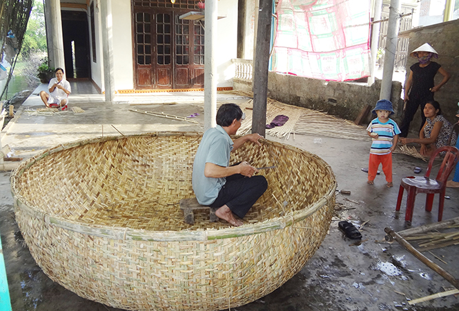  Làng đan lát Thọ Đơn (Quảng Thọ) là một trong những làng nghề bị ảnh hưởng bởi sự cố môi trường biển.