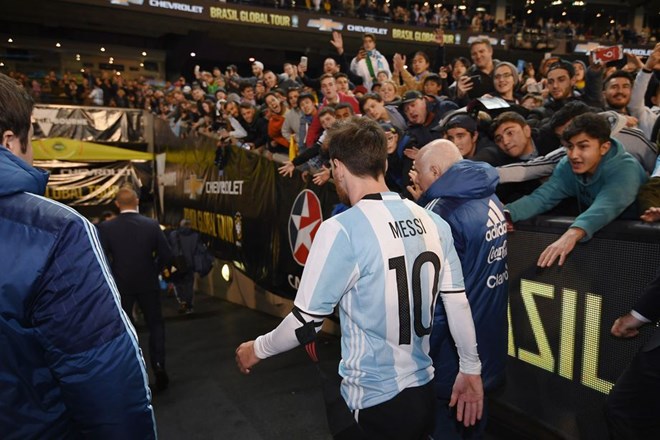  Messi vẫn chưa thể giúp tuyển Argentina bay cao. (Nguồn: Getty)
