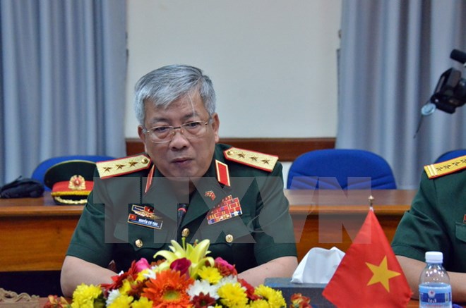 Thượng tướng Nguyễn Chí Vịnh. (Ảnh: Xuân Khu/Vietnam+)