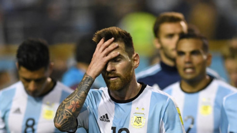  Messi dứt điểm vô duyên ở trận đấu này (Ảnh: Getty).