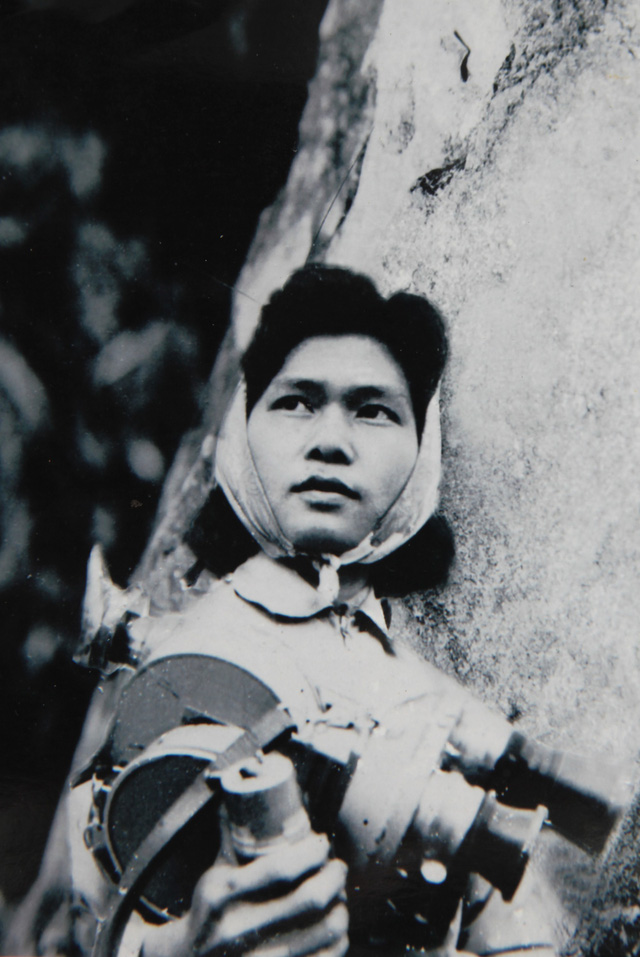  Bà Đỗ Phương Thảo, nhà nữ quay phim đầu tiên và duy nhất của điện ảnh nhà nước - Ảnh: NVCC