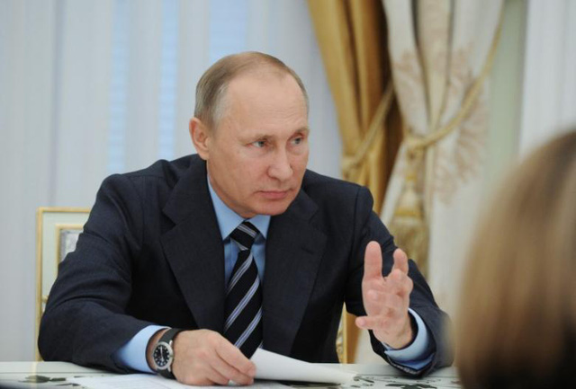  Tổng thống Nga Vladimir Putin - Ảnh: REUTERS