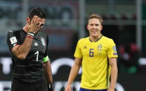  Italia lần đầu tiên chia tay giấc mơ World Cup sau 60 năm. (Ảnh: Getty)