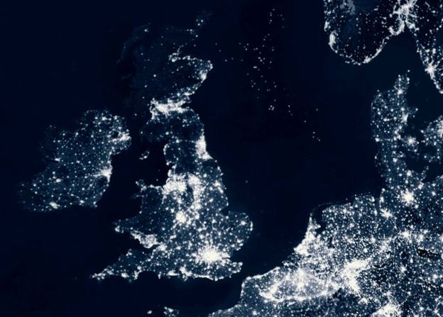 Những khu vực sáng nhất của Vương quốc Anh vẫn đang tiếp tục sáng thêm - Ảnh: SCIENCE PHOTO LIBRARY