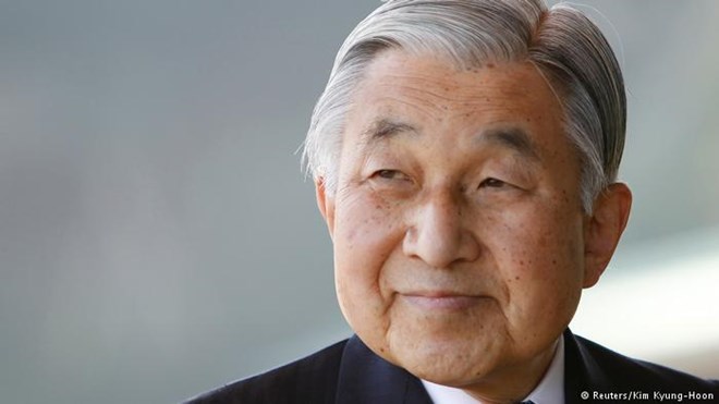 Nhà Vua Nhật Bản Akihito. (Nguồn: Reuters)