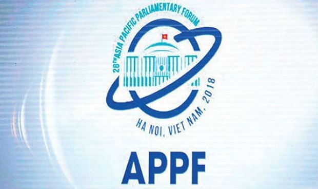 Logo APPF-26 tổ chức tại Việt Nam.