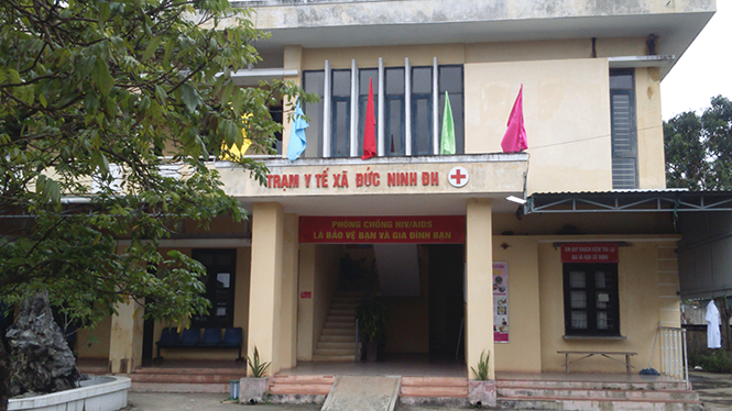 Trạm y tế xã Đức Ninh, địa chỉ chăm sóc sức khỏe ban đầu đáng tin cậy của người dân địa phương.