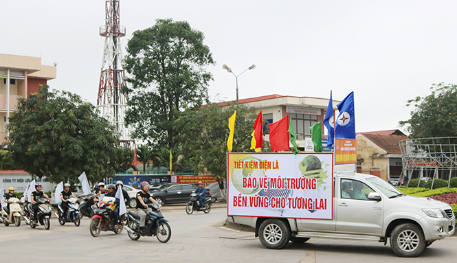  Công tác tuyên truyền tiết kiệm điện luôn được PC Quảng Bình chú trọng triển khai.