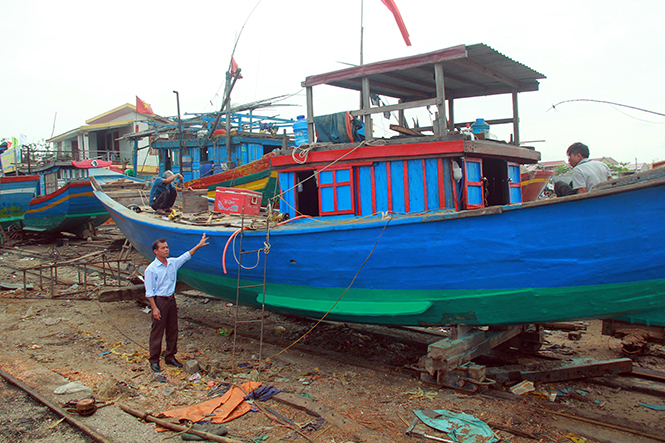 Năm 2017, doanh nghiệp tư nhân sửa chữa tàu thuyền Hùng Vỹ của CCB Cao Xuân Đố đã tổ chức cho trên 270 lượt tàu thuyền lên xuống sửa chữa.