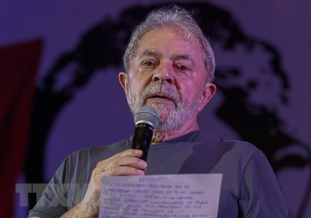 Cựu Tổng thống Lula da Silva. (Nguồn: AFP/TTXVN)