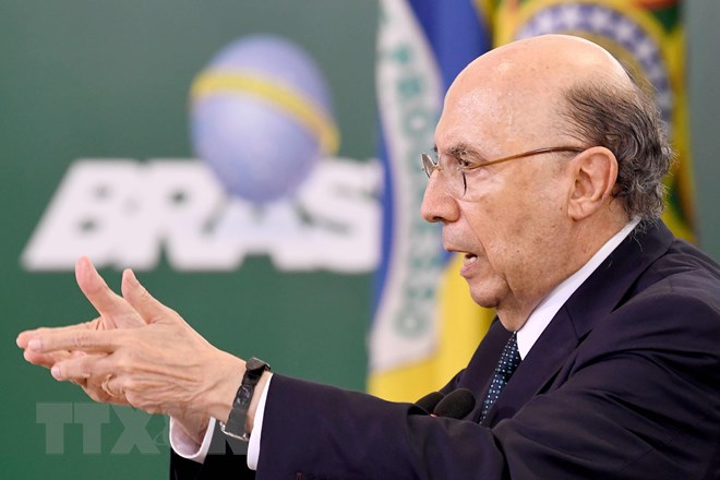 Bộ trưởng Tài chính Brazil Henrique Meirelles. (Nguồn: AFP/TTXVN)