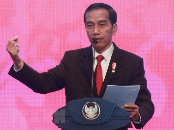 Tổng thống Indonesia Joko Widodo. (Nguồn: AFP/TTXVN)