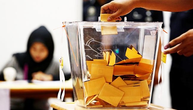 Cử tri Malaysia đã bắt đầu đi bỏ phiếu. (Nguồn: freemalaysiatoday)