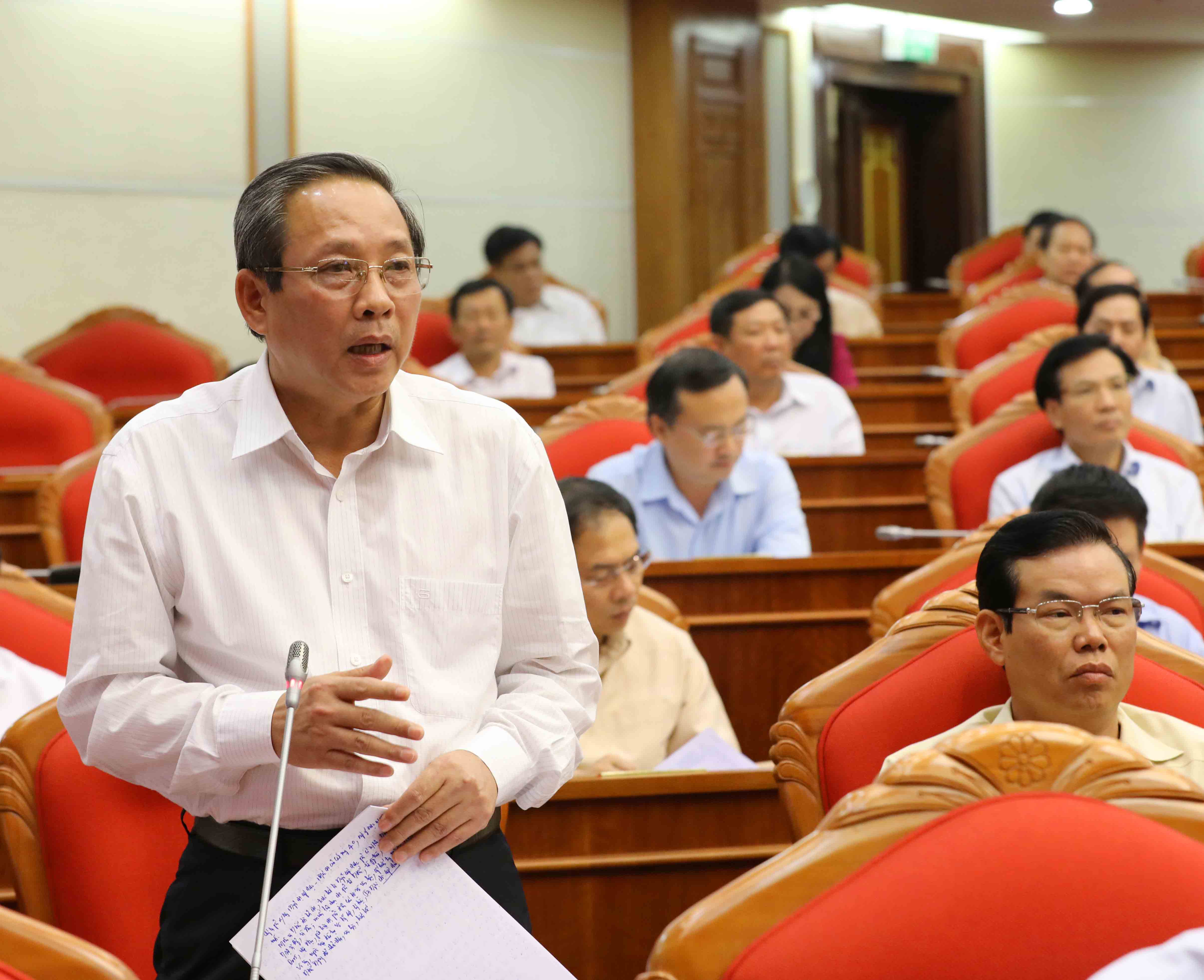 Đồng chí Hoàng Đăng Quang, Ủy viên Trung ương Đảng, Bí thư Tỉnh ủy Quảng Bình 