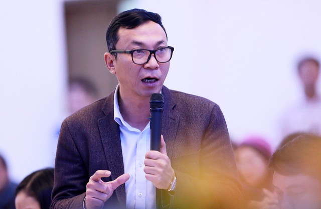 Ông Trần Quốc Tuấn là một trong bốn ứng viên tham gia tranh cử chủ tịch VFF khóa 8: Ảnh-Nam Khánh