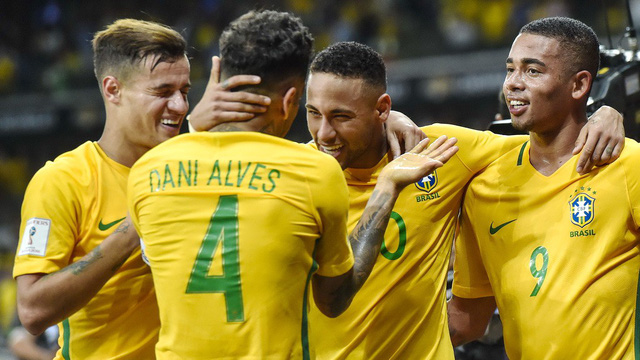 Người hâm mộ VN sẽ được xem những trận đấu của tuyển Brazil ở World Cup 2018 - Ảnh: AP