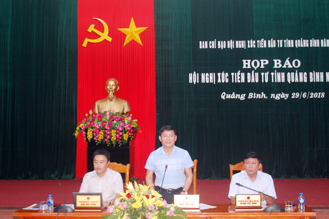 Tăng cường tuyên truyền hội nghị xúc tiến đầu tư tỉnh Quảng Bình năm 2018