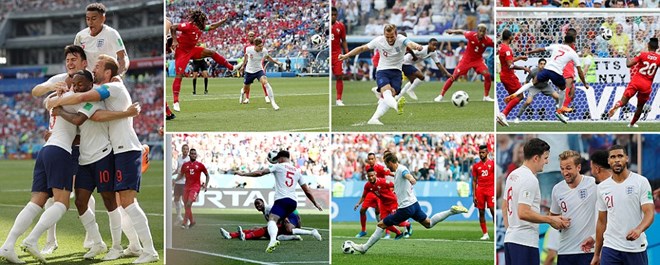 Toàn cảnh chiến thắng của tuyển Anh trước Panama.