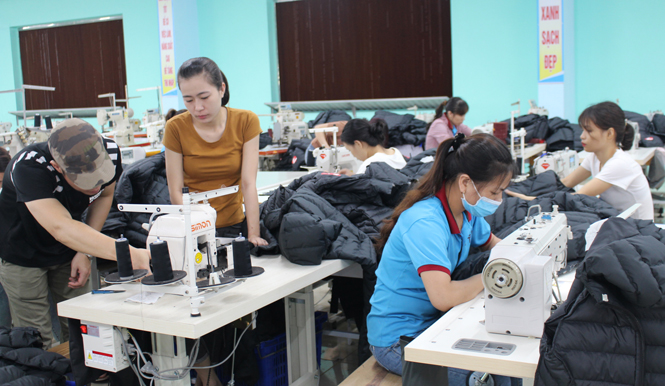 Hoạt động khuyến công góp phần thúc đẩy công nghiệp dệt may phát triển.