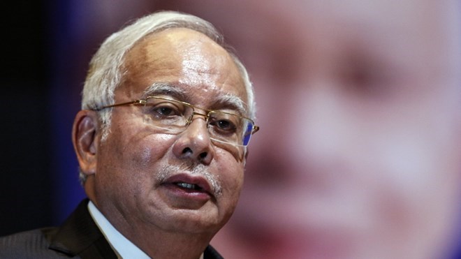 Cựu Thủ tướng Malaysia Najib Razak. (Nguồn: South China Morning Post)
