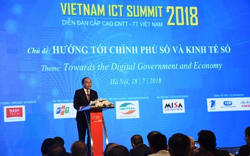 ICT Summit 2018 với 6 thông điệp hướng tới Chính phủ số và Kinh tế số