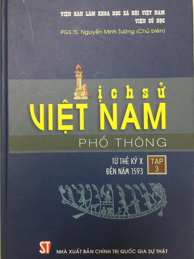 Bộ sách 'Lịch sử Việt Nam phổ thông' gồm 9 tập, do Viện Hàn lâm Khoa học Xã hội Việt Nam và Viện Sử học Việt Nam biên soạn.