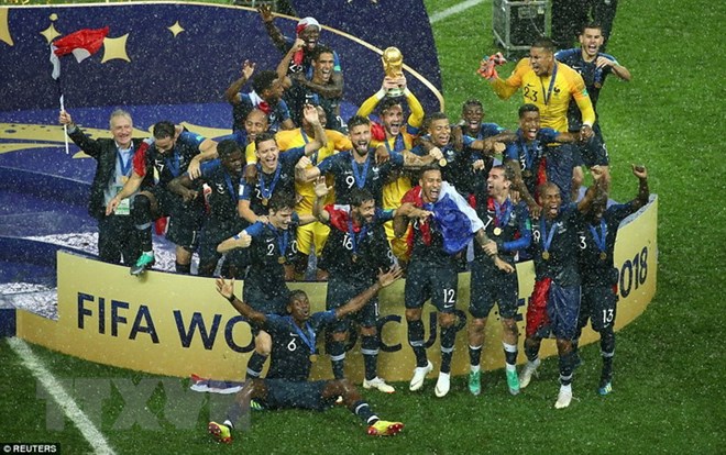Đội tuyển Pháp lần thứ 2 lên ngôi vô địch 