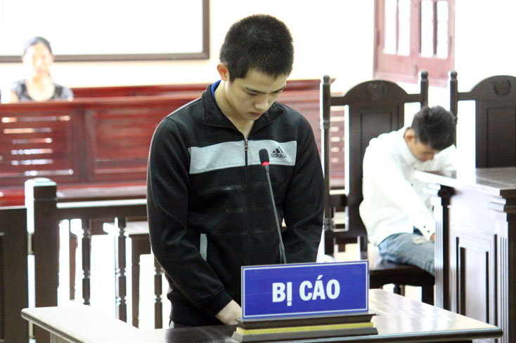 Bị cáo Đào Văn Bằng trước tòa.