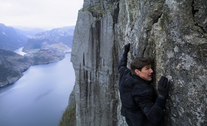 Tom Cruise tự mình đóng các cảnh mạo hiểm trong Mission: Impossible - Fallout (Nguồn: Paramount)