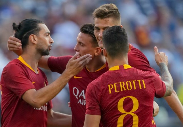 AS Roma thắng đậm Barcelona. (Nguồn: Getty Images)