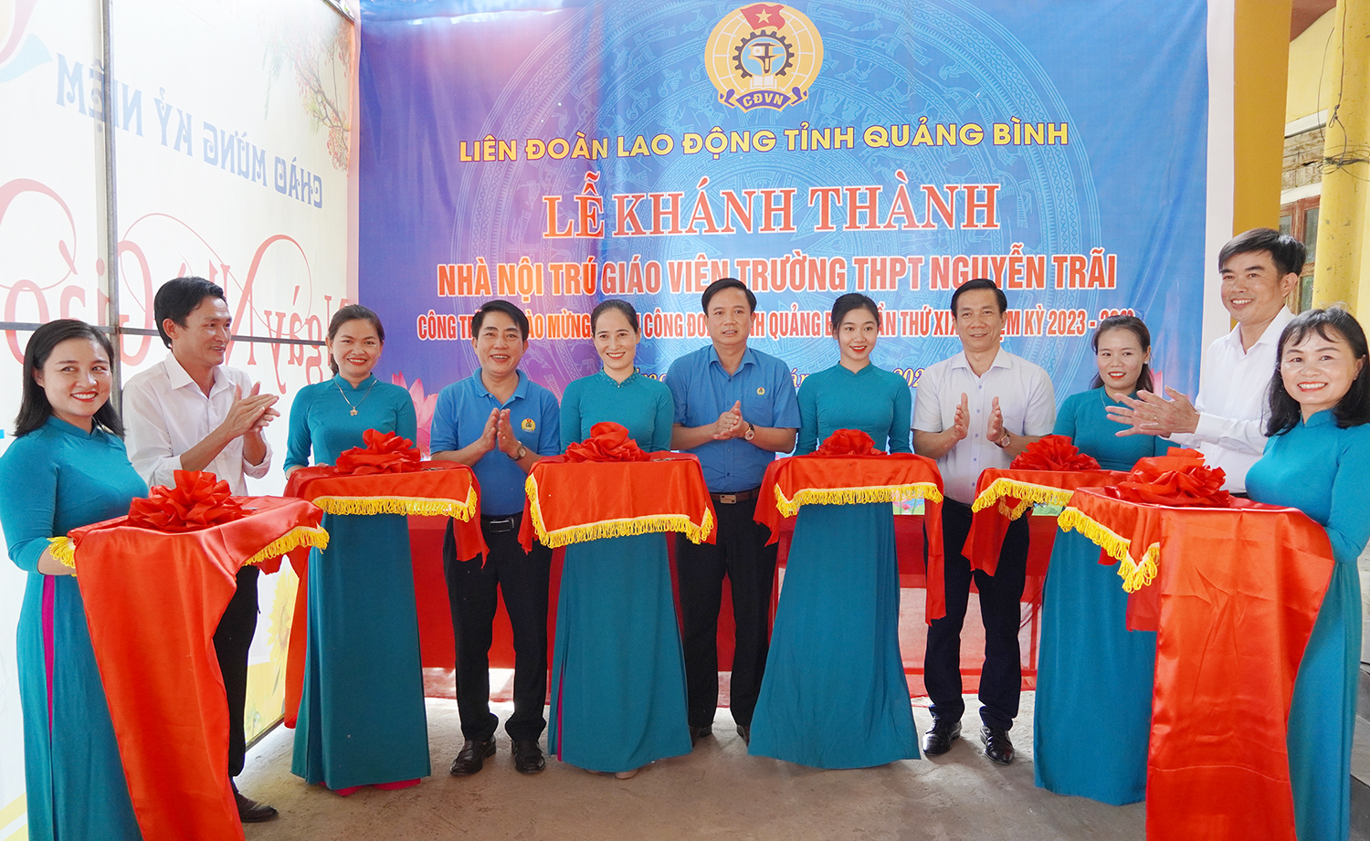 Khánh thành nhà nội trú giáo viên Trường THPT Nguyễn Trãi