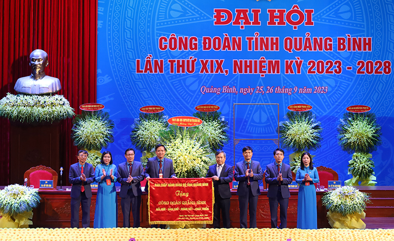 Đại hội Công đoàn tỉnh Quảng Bình lần thứ XIX, nhiệm kỳ 2023-2028