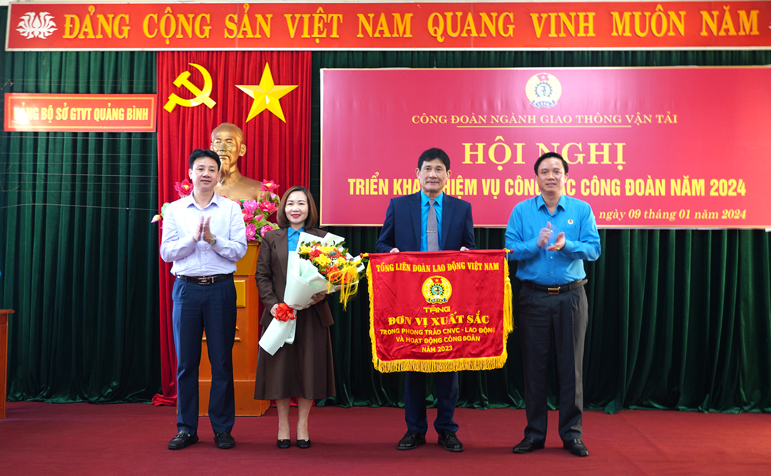 Công đoàn ngành GTVT Quảng Bình: Triển khai 7 nhóm nhiệm vụ, giải pháp năm 2024
