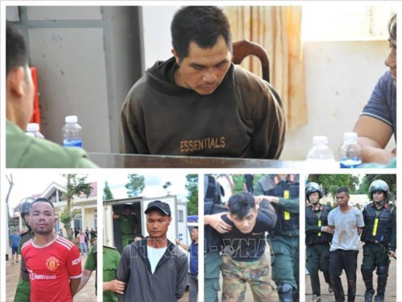 Xét xử sơ thẩm vụ khủng bố tại Đắk Lắk