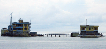 Đảo chìm Núi Le thuộc quần đảo Trường Sa.