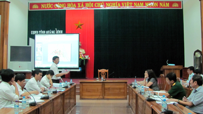 Đồng chí Nguyễn Hữu Hoài kết luận tại hội nghị