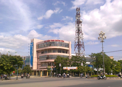 Bưu điện tỉnh Quảng Bình hôm nay. Ảnh: P.V