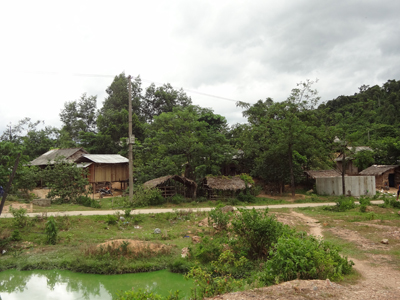 Một góc bản Tăng Ký, xã Lâm Thuỷ (Lệ Thuỷ).